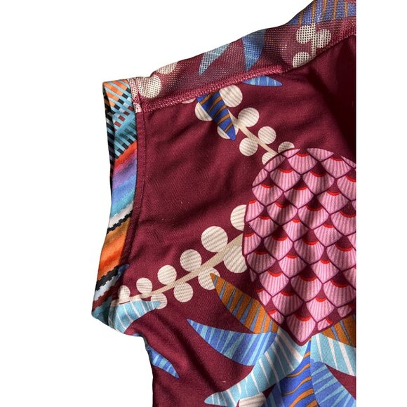 Adidas originals X Farm Pineapple Mesh Small Goth Chic Sports Y2K - Picture 5 of 8